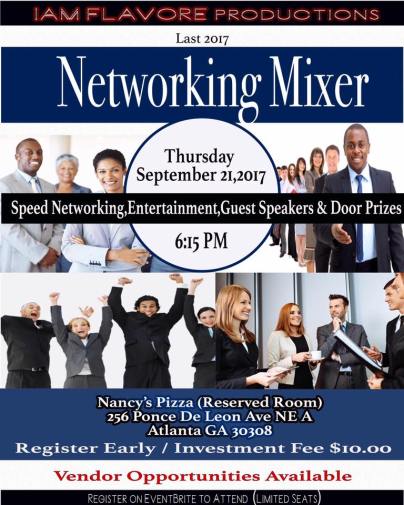 Flavoreaide Sept 21 2017 Mixer