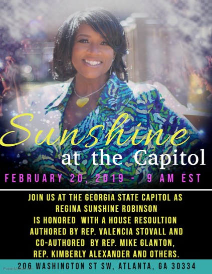 Sunshine at the Capitol Flyer 1