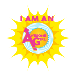 I Am An Awesome Girl Logo